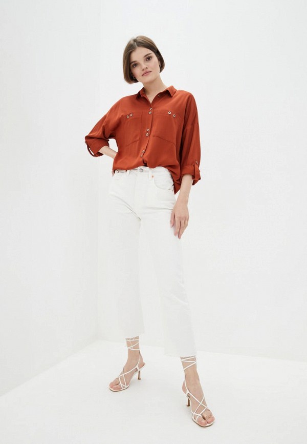

Блуза inDresser, Коричневый, inDresser MP002XW10J1U
