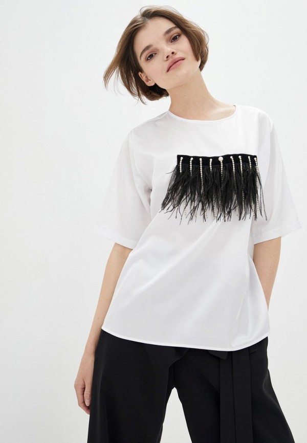 

Блуза LZFashion, Белый, LZFashion MP002XW10J45