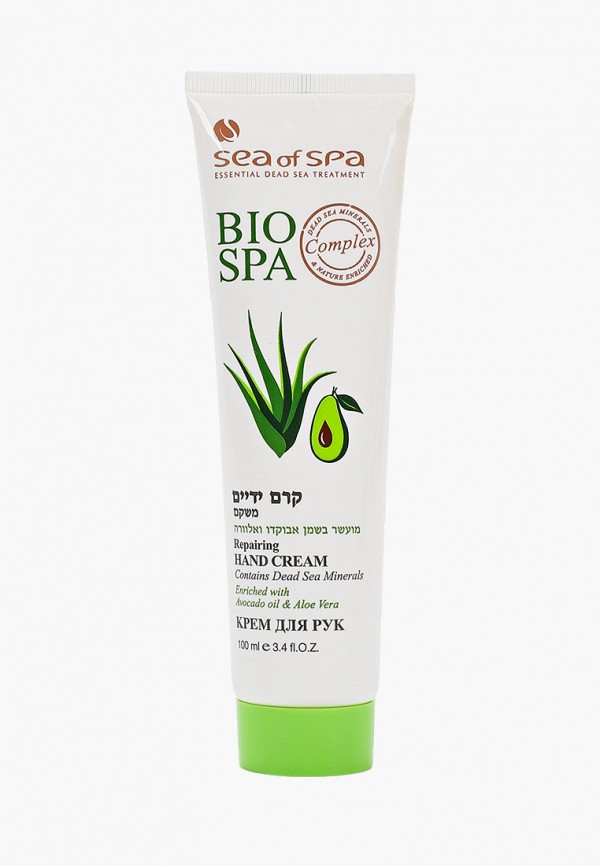 

Крем для рук Sea of Spa, Прозрачный, SEA of SPA, питательный, с активными минералами Мертвого моря, алоэ вера и маслом авокадо, 100 мл