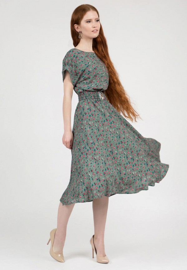 Платье Olivegrey хаки, размер 52, фото 2