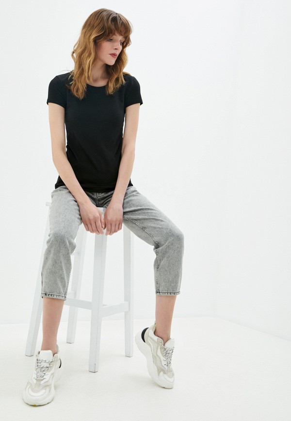 

Футболка Mavi, Черный, BASIC SHORT SLEEVE TOP