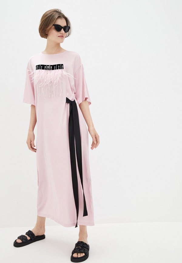 

Платье LZFashion, Розовый, LZFashion MP002XW10LVE