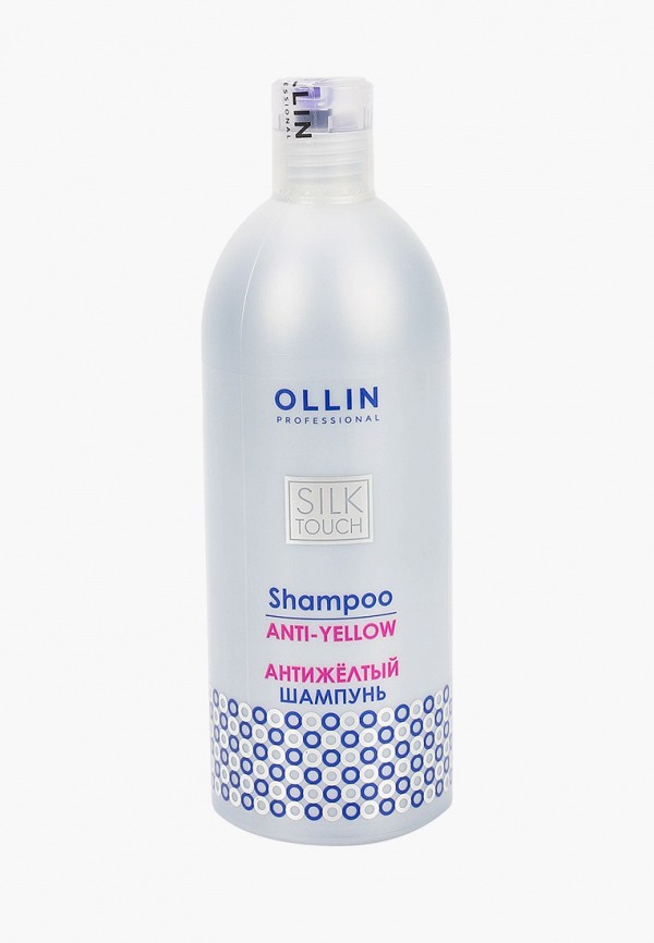 

Шампунь Ollin, Фиолетовый, SILK TOUCH, для блондированных волос, антижелтый, 500 мл