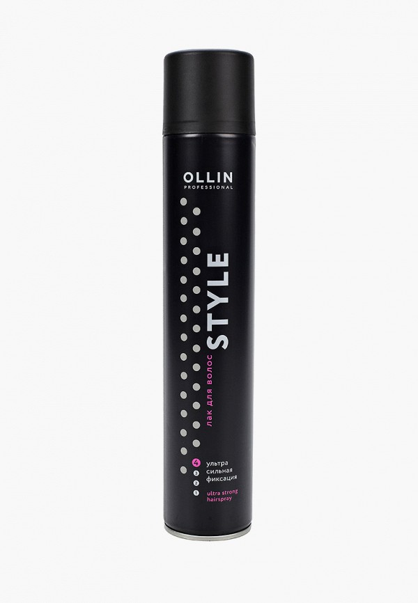 

Лак для волос Ollin, Прозрачный, "STYLE" ультрасильной фиксации, 500 мл