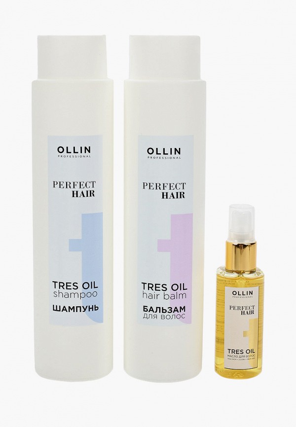 

Набор для ухода за волосами Ollin, Прозрачный, "PERFECT HAIR", 2*400+50 мл