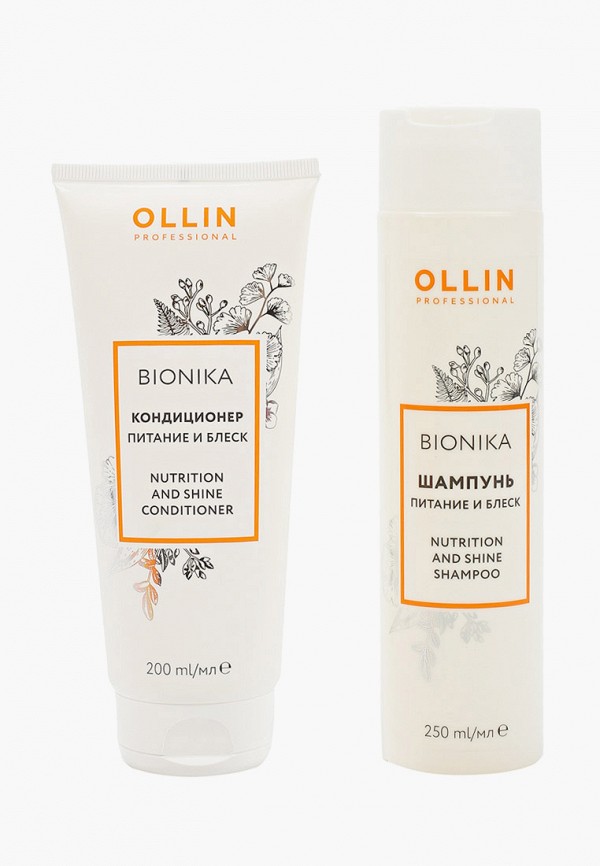 

Набор для ухода за волосами Ollin, Разноцветный, BIONIKA, 250 + 200 мл
