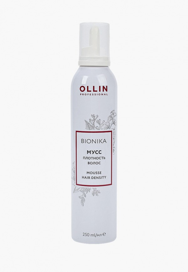 

Мусс для волос Ollin, Прозрачный, "BIONIKA" плотность волос, 250 мл
