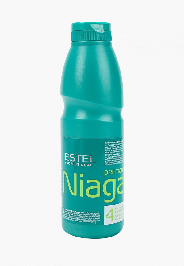 

Лосьон для волос Estel, Прозрачный, NIAGARA для химической завивки волос №4 для обесцвеченных и поврежденных волос, 500 мл