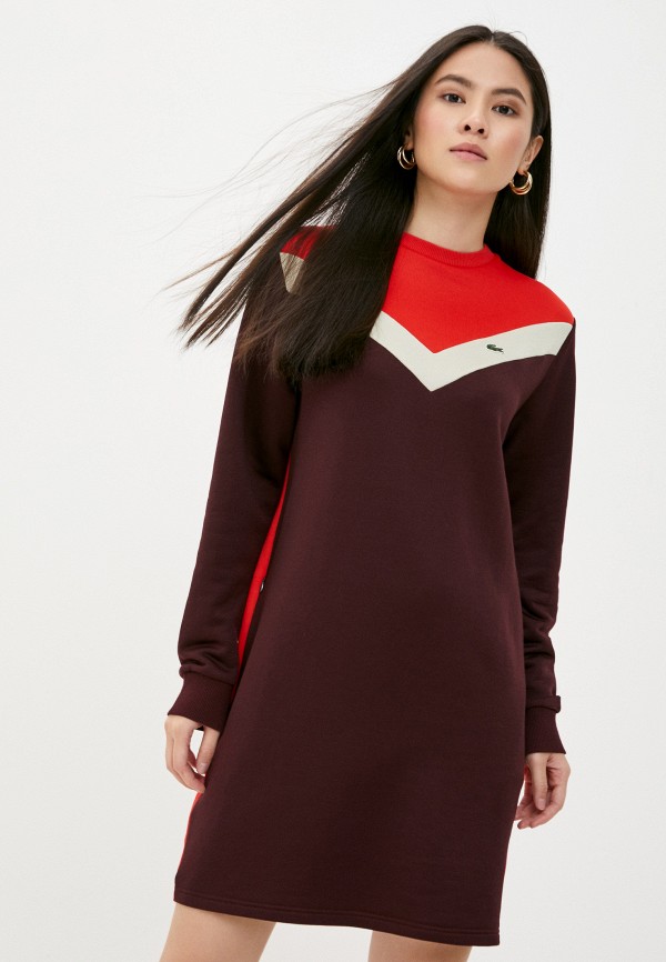 

Платье Lacoste, Бордовый