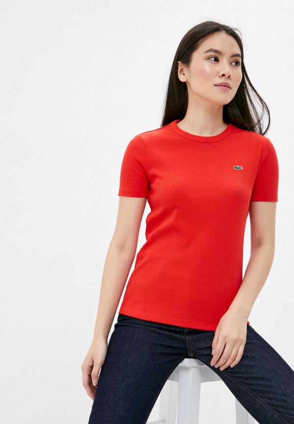 

Футболка Lacoste, Красный