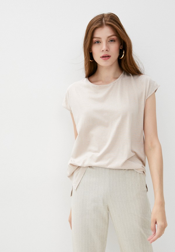 

Футболка Sela, Бежевый