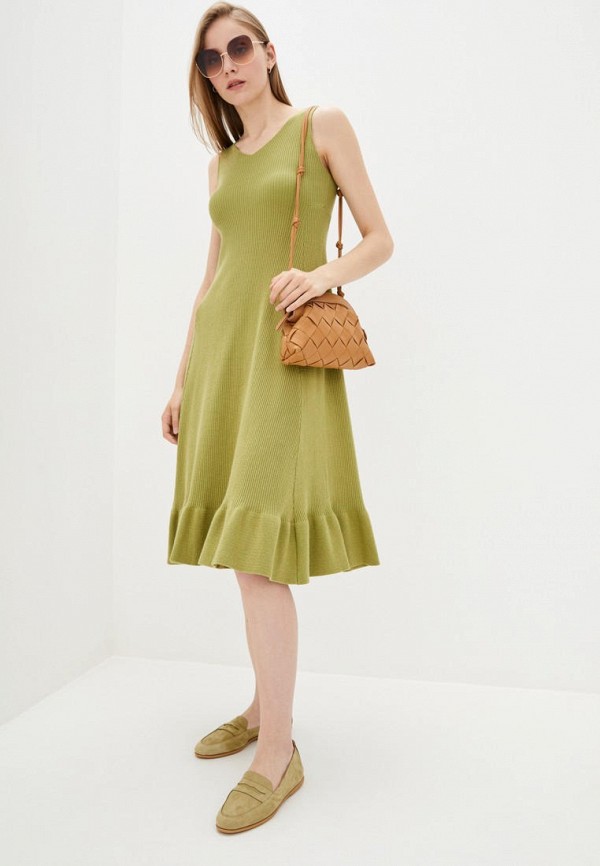 

Платье 02.02.Knitwear, Зеленый, 02.02.Knitwear MP002XW10T28