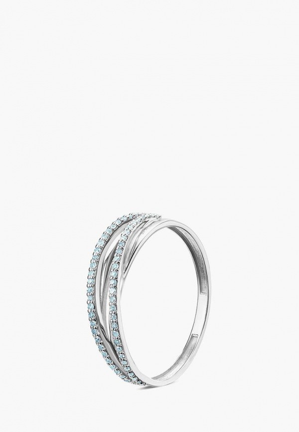 

Кольцо Kimberli, Голубой;серебряный, Kimberli MP002XW10WBN