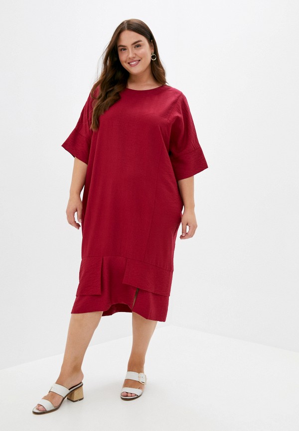 Платье Intikoma цвет бордовый 