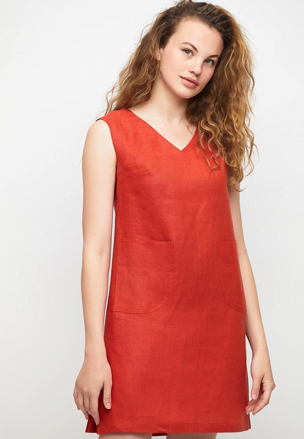 

Платье Linen Pleasure, Красный