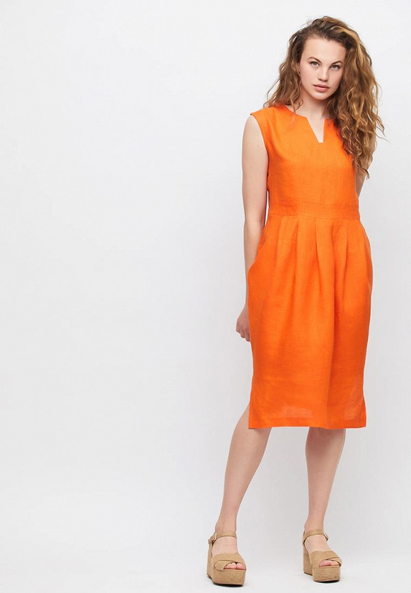 

Платье Linen Pleasure, Оранжевый, Linen Pleasure MP002XW112GK