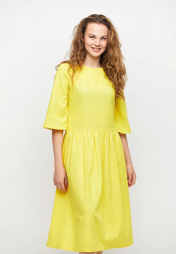 

Платье Linen Pleasure, Желтый