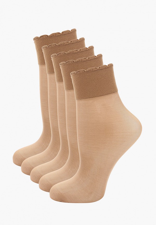 

Носки 5 пар Pierre Cardin, Бежевый, 40 Den