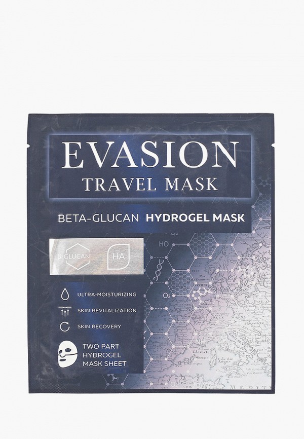 

Маска для лица Evasion, Синий, Hydrogel Travel Mask
