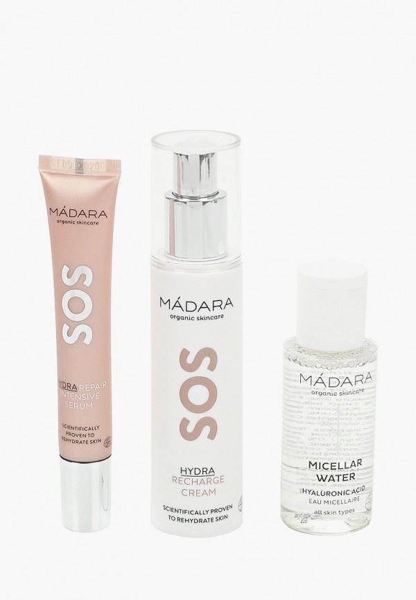 

Набор для ухода за лицом Madara, Белый, SOS HYDRA Star Collection/ Органический. Мицеллярная вода 50 мл,\SOS Интенсивно Увлажняющий крем 50 мл, SOS Интенсивно Восстанавливающaя сыворотка, 20 мл