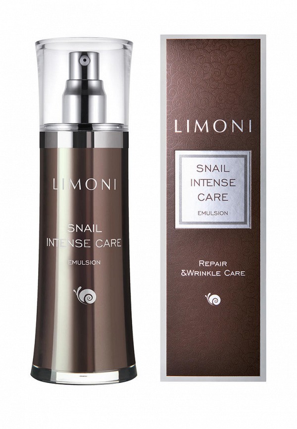 

Эмульсия для лица Limoni, Белый, интенсивная с экстрактом секреции улитки SNAIL INTENSE CARE Emulsion, 100 мл