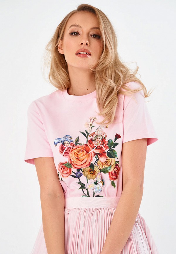 

Футболка Miss Sixty, Розовый, Miss Sixty MP002XW115FW