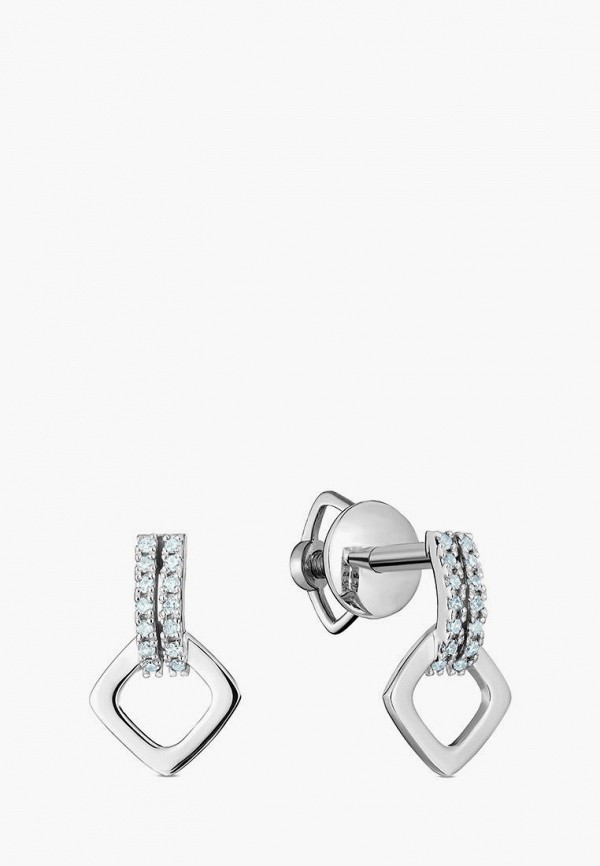 

Серьги Kimberli, Голубой;серебряный, Kimberli MP002XW11AG4