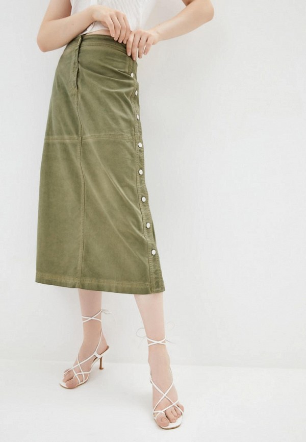 

Юбка джинсовая Pinko, Хаки, Pinko MP002XW11AIM