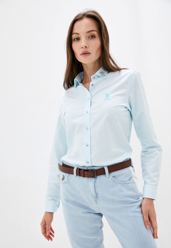 

Блуза U.S. Polo Assn, Бирюзовый