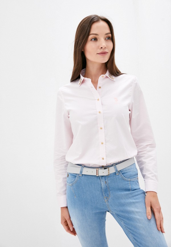 

Рубашка U.S. Polo Assn, Розовый