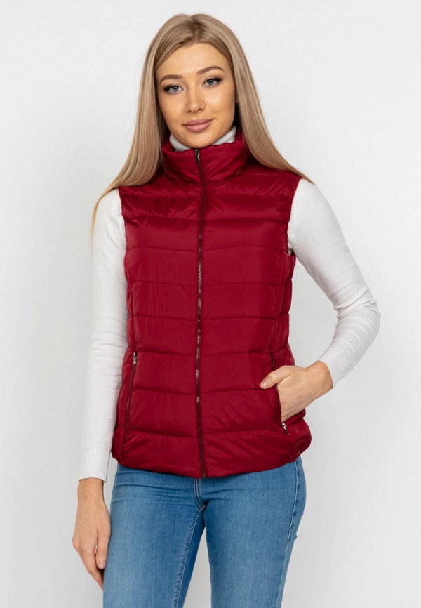 

Жилет утепленный Amimoda, Бордовый