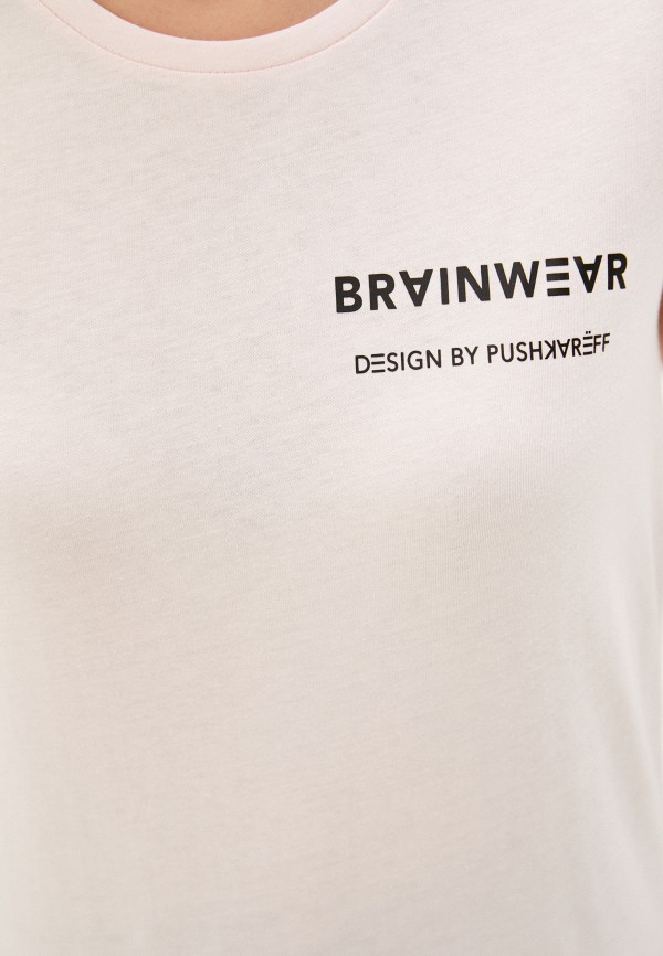 

Футболка Brainwear, Розовый