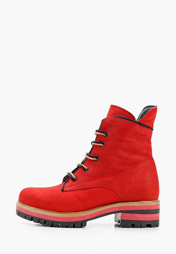 Ботинки Pierre Cardin красного цвета