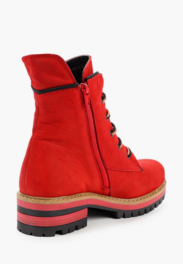 Ботинки Pierre Cardin цвет красный  Фото 3