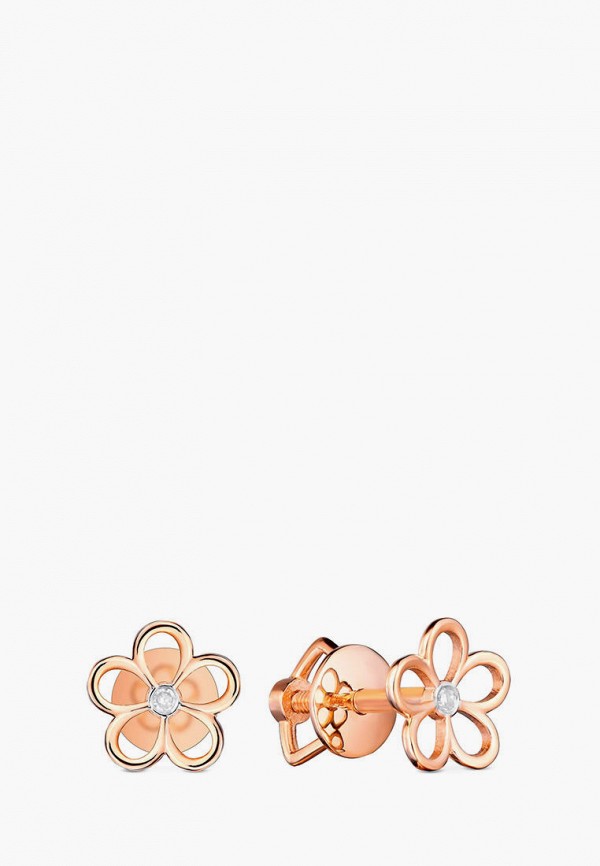 

Серьги Kimberli, Золотой, Kimberli MP002XW11KKL