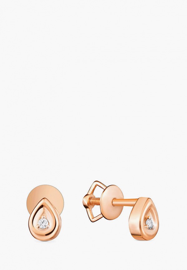 

Серьги Kimberli, Золотой, Kimberli MP002XW11LLA