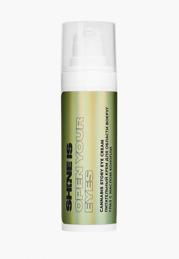 

Крем для кожи вокруг глаз Shine Is, Зеленый, Cannabis Story Eye Cream, 30 мл