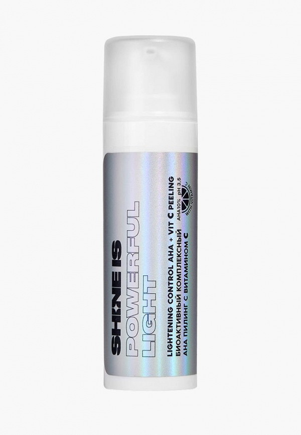 

Пилинг для лица Shine Is, Белый, Lightening Control AHA + Vit С Peeling, 30 мл