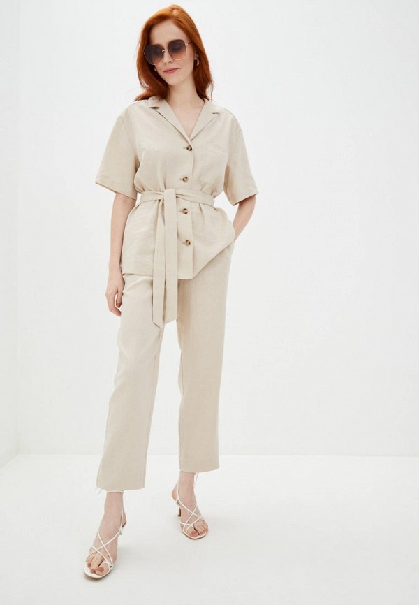 

Брюки Week, Бежевый, Week MP002XW11OI5