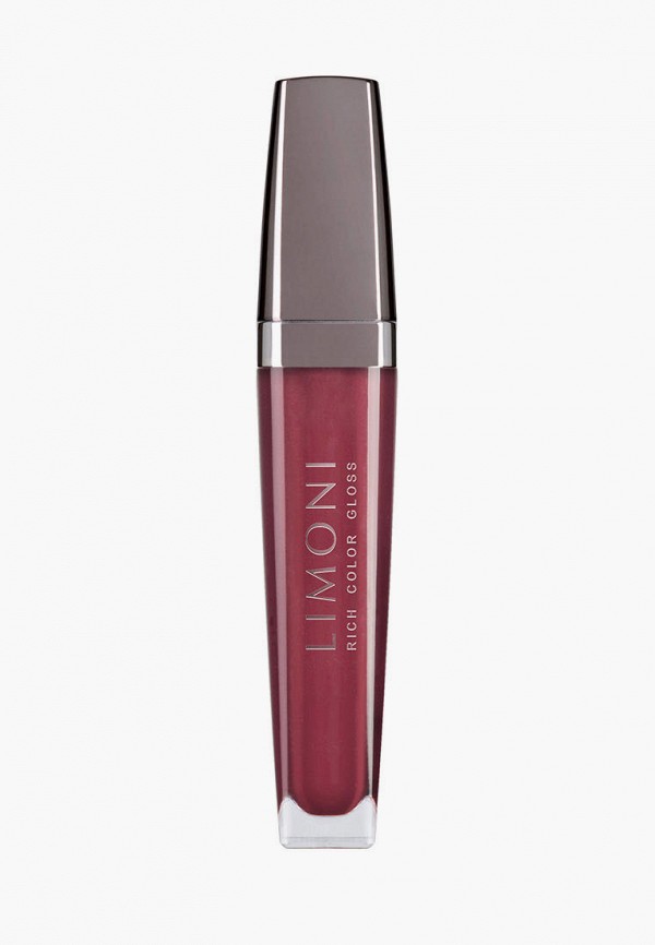 

Блеск для губ Limoni, Бордовый, Rich Color, 109 тон