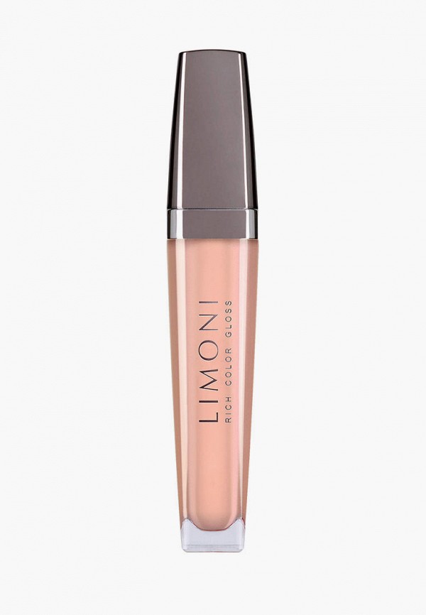 

Блеск для губ Limoni, Бежевый, Rich Color, 107 тон