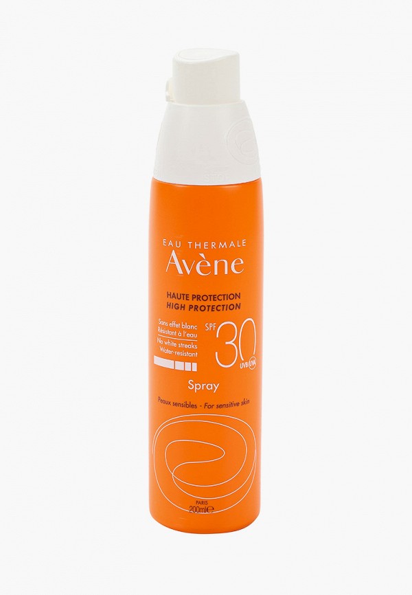 

Спрей солнцезащитный Avene, Белый, SPF 30, 200 мл