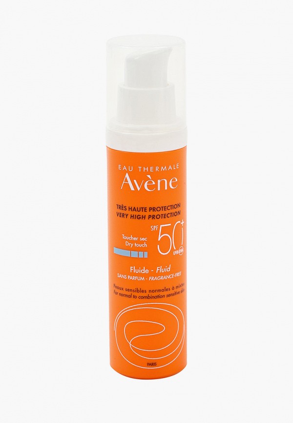 

Крем солнцезащитный Avene, Белый, без отдушек, SPF 50+, 50 мл