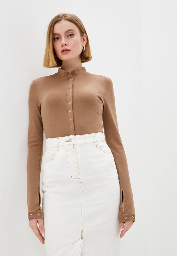 

Боди Theone by Svetlana Ermak, Коричневый, SKIN BUTTON