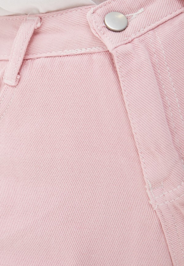 Шорты джинсовые Fadjo цвет розовый  Фото 4