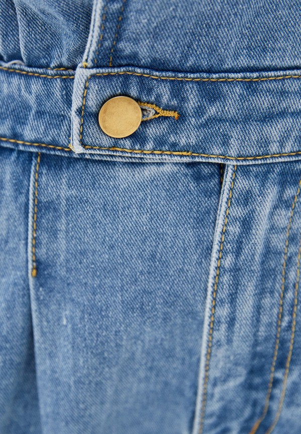 Комбинезон джинсовый Fadjo цвет голубой  Фото 4