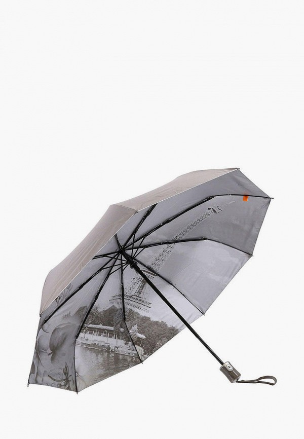 Зонт складной Frei Regen цвет серый  Фото 2