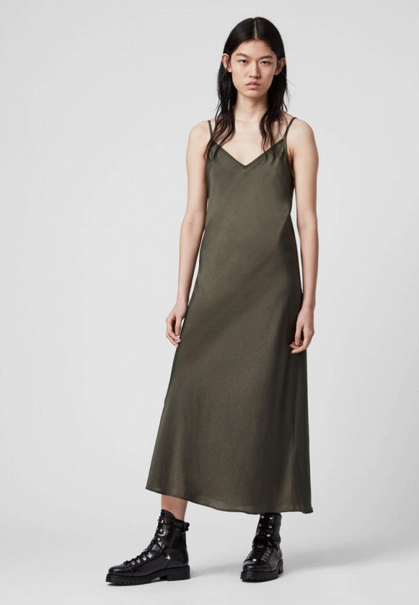 

Платье AllSaints, Хаки, TIERNEY