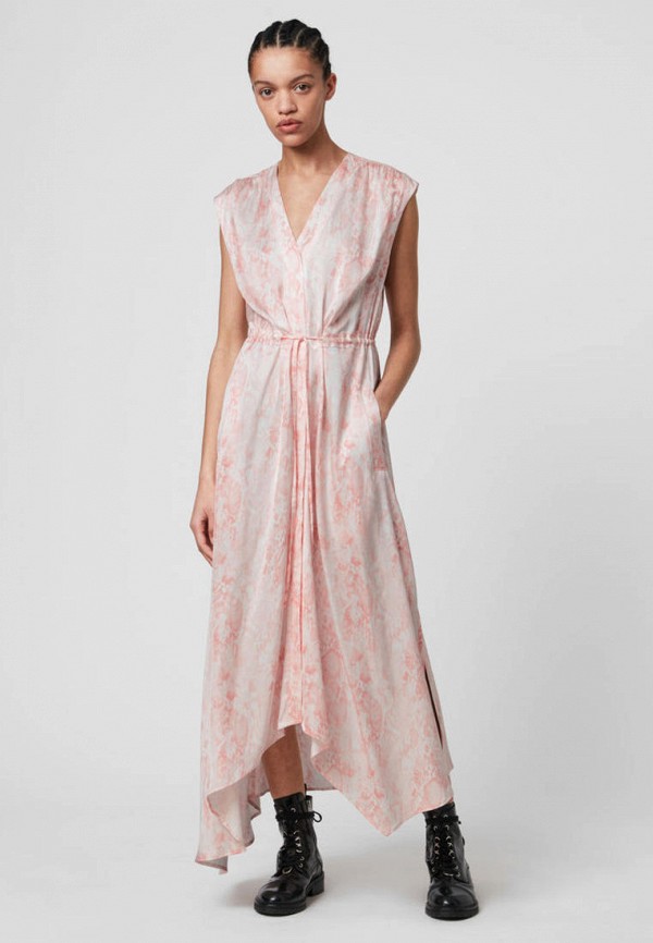 

Платье AllSaints, Розовый, AllSaints MP002XW11UQV