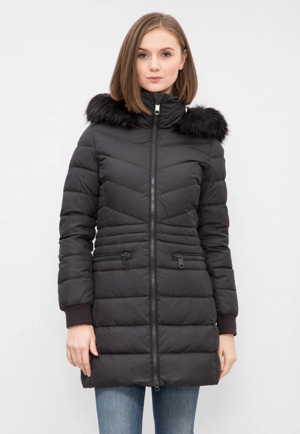 

Пуховик Tommy Hilfiger, Черный, COCO DOWN COAT